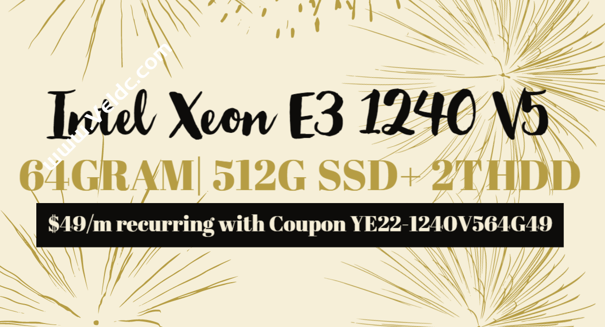 ReliableSite：美国便宜高防独立服务器月付49美元，E3/64 GB/512GB SSD+2TB HDD，1Gbps@不限流量，20Gbps DDOS防御，可选美国洛杉矶/迈阿密/纽约机房-国外主机测评