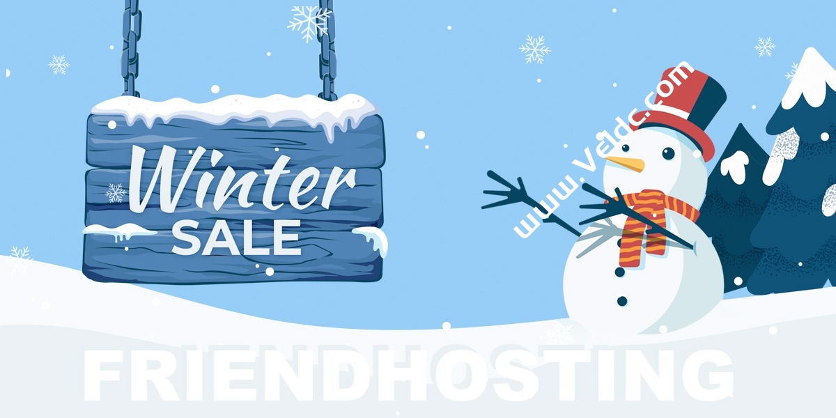 Friendhosting：Winter Sale 2023优惠，国外不限流量VPS全场75折，月付2.2欧元起-国外主机测评