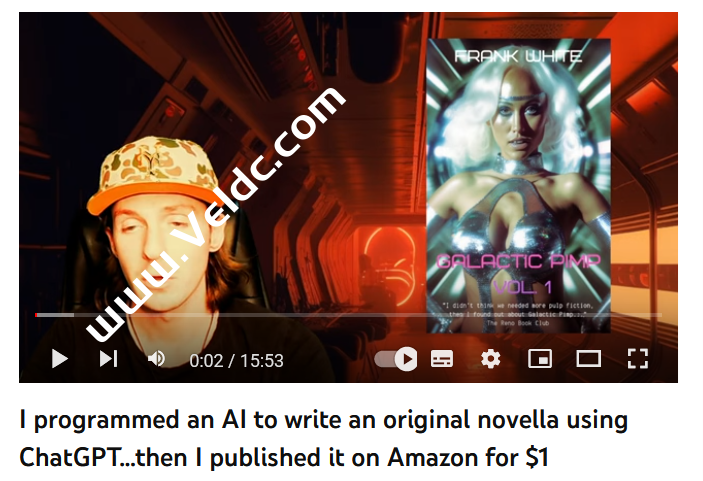 ChatGPT写的故事书居然已经在亚马逊开卖了-国外主机测评