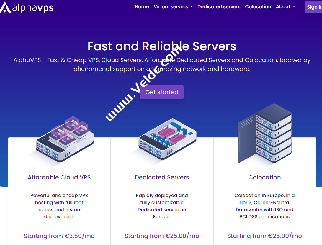 AlphaVPS：大硬盘VPS年付€15起，AMD EPYC/Ryzen系列月付2.99欧元起，多机房可选-国外主机测评