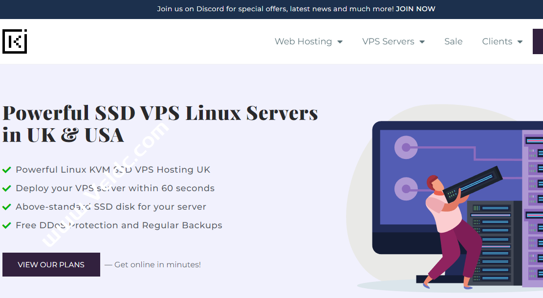 Kuroit：国外便宜VPS闪购，1核2G内存20G NVMe/10Gbps@2TB，月付$3.86起，可选美国洛杉矶/凤凰城/荷兰/英国机房-国外主机测评