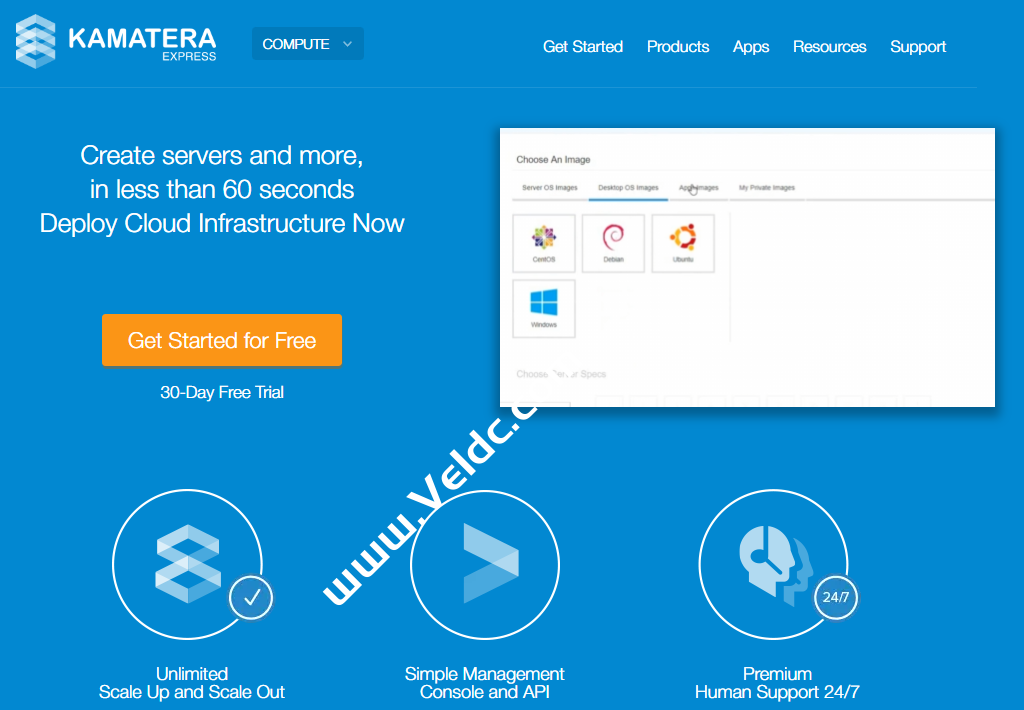 Kamatera：国外老牌云服务商，18个数据中心可选（包括中国香港），月付4美元起，可按小时计费，提供30天免费试用-国外主机测评
