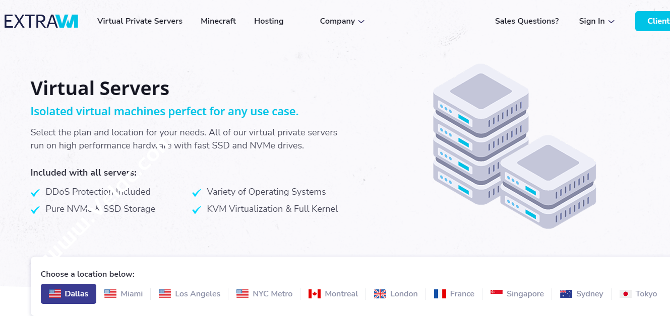 ExtraVM：美国机房VPS全线7折优惠，可选达拉斯、洛杉矶、迈阿密、新泽西，AMD Ryzen+NVMe平台，1Gbps不限流量，免费100Gbps DDoS防御，月付低至$3.5起-国外主机测评
