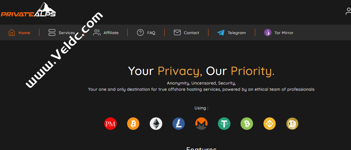 PrivateAlps：瑞士抗投诉VPS，100%无视版权抗投诉，月付12.9 €起，另可选虚拟主机、独立服务器等-国外主机测评