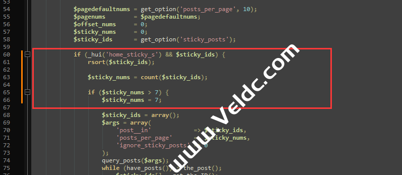 DUX8.2 主题首页显示置顶文章数量修改教程-国外主机测评