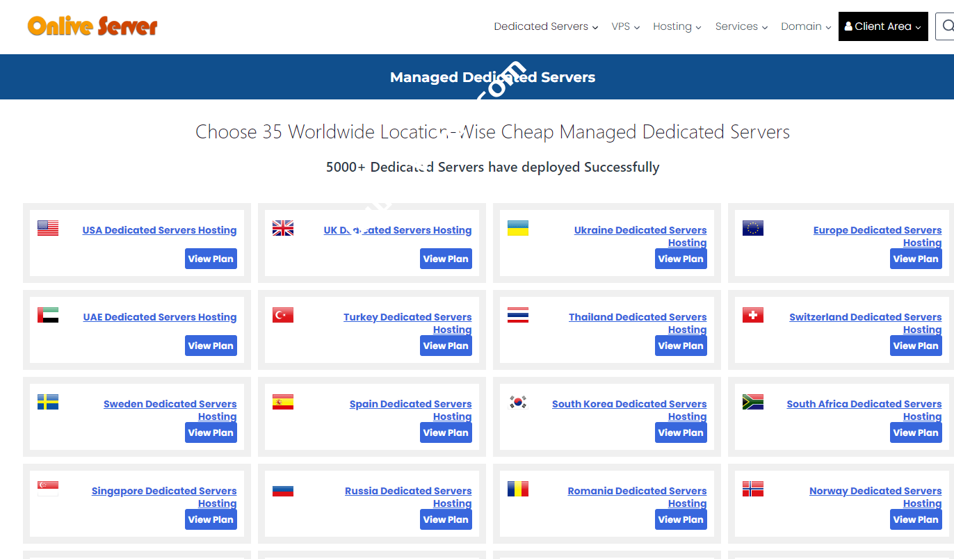 Onlive Server：全球35个国家和地区提供服务器和VPS业务，可选中国香港/日本/马来西亚/新加坡/韩国等机房-国外主机测评
