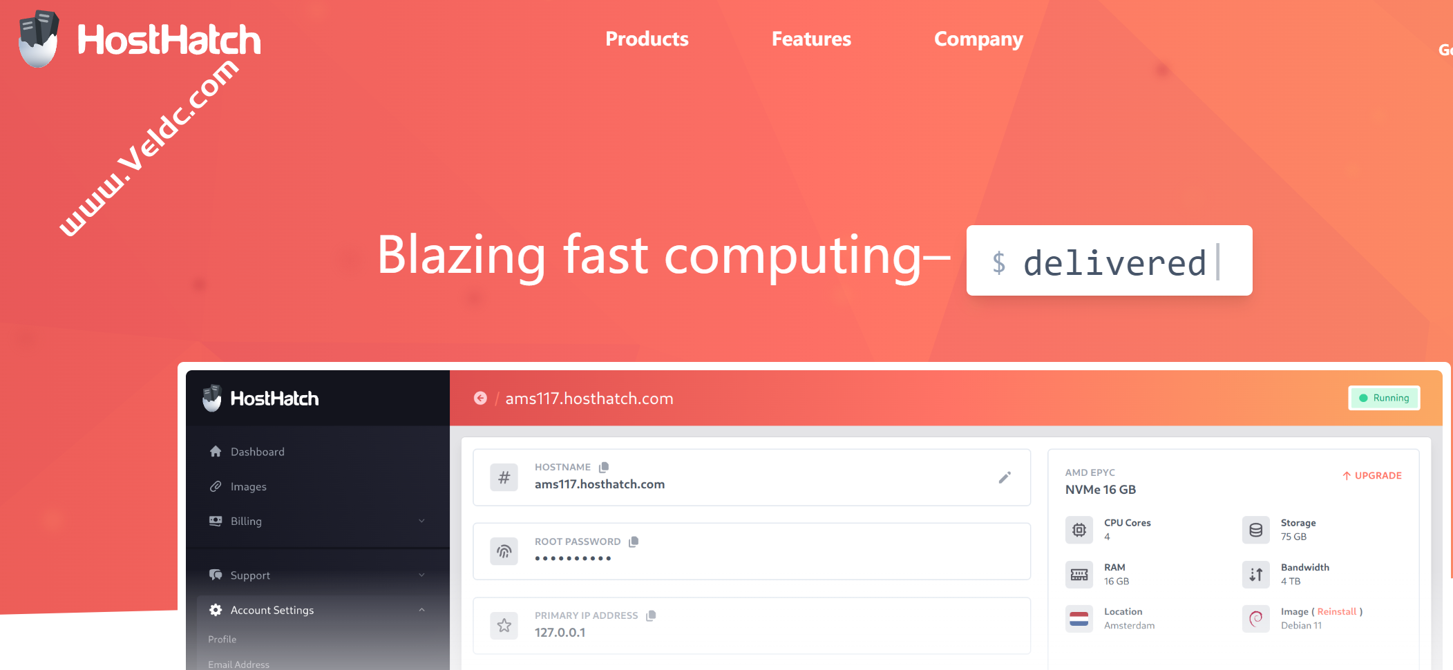 HostHatch：12周年庆，全部常规VPS七五折促销，香港/新加坡大硬盘存储VPS，1T存储年付$35起，最高10T存储-国外主机测评