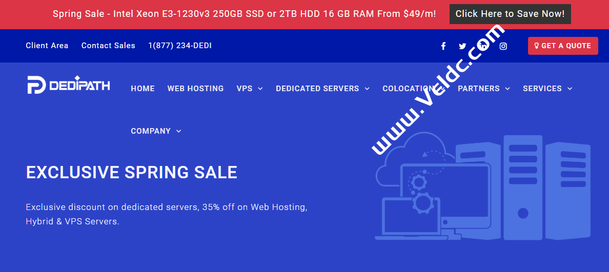 DediPath:春季特卖 VPS优惠35%,多个机房可选,1Gbps带宽,2个IP,月付$2.27起,美国独立服务器月付$49起-国外主机测评