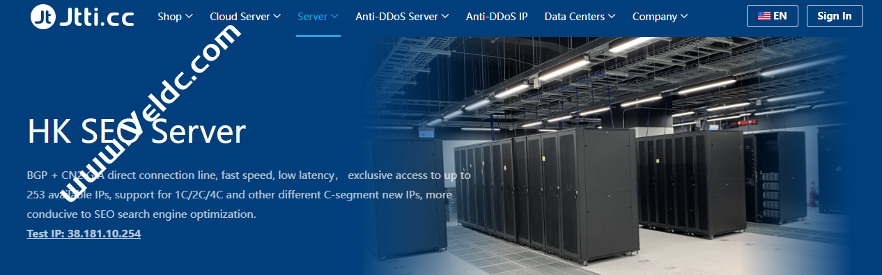 Jtti：美国/香港多IP服务器-4.5折限时抢购-支持1C/2C/4C多C段-国外主机测评