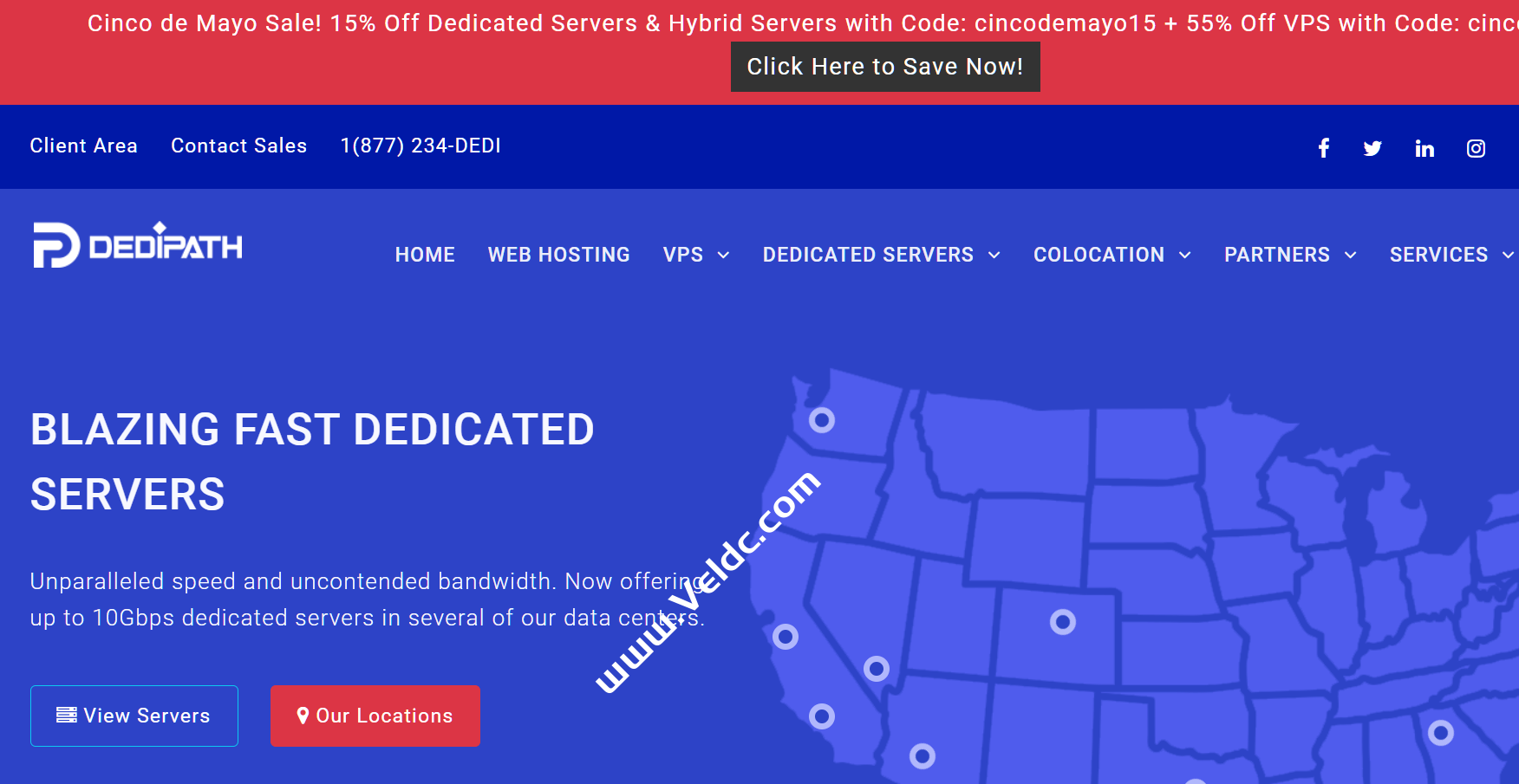 DediPath：便宜美国服务器，可选洛杉矶/圣何塞/纽约等多机房，1Gbps不限流量，免费20Gbps DDoS 防护，月付低至$30-国外主机测评