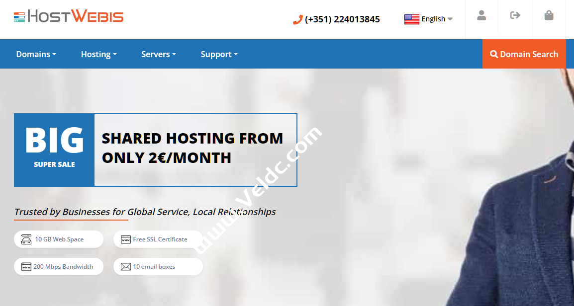 HostWebis:葡萄牙VPS,1核512MB10GBSSD,1Gbps@500 GB流量,月付4.8美元起-国外主机测评