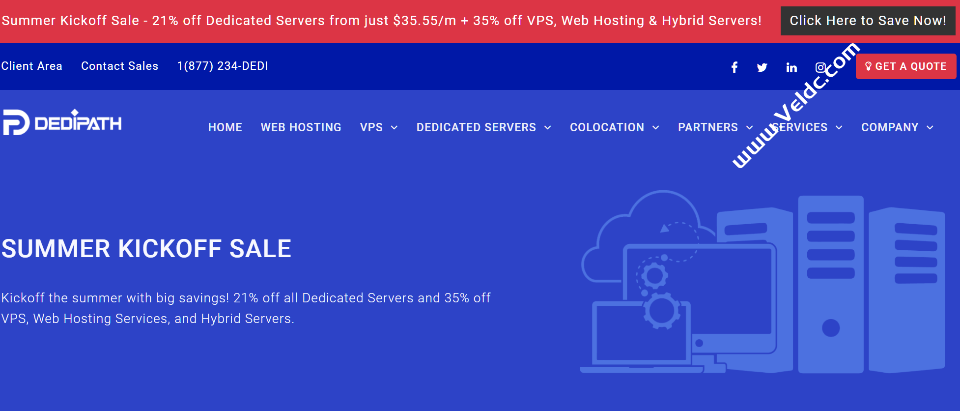 DediPath：#夏季促销#独立服务器79折优惠，可选洛杉矶/圣何塞/杰克逊维尔/西雅图多机房，1Gbps不限流量，月付$35.5起，VPS主机65折-国外主机测评