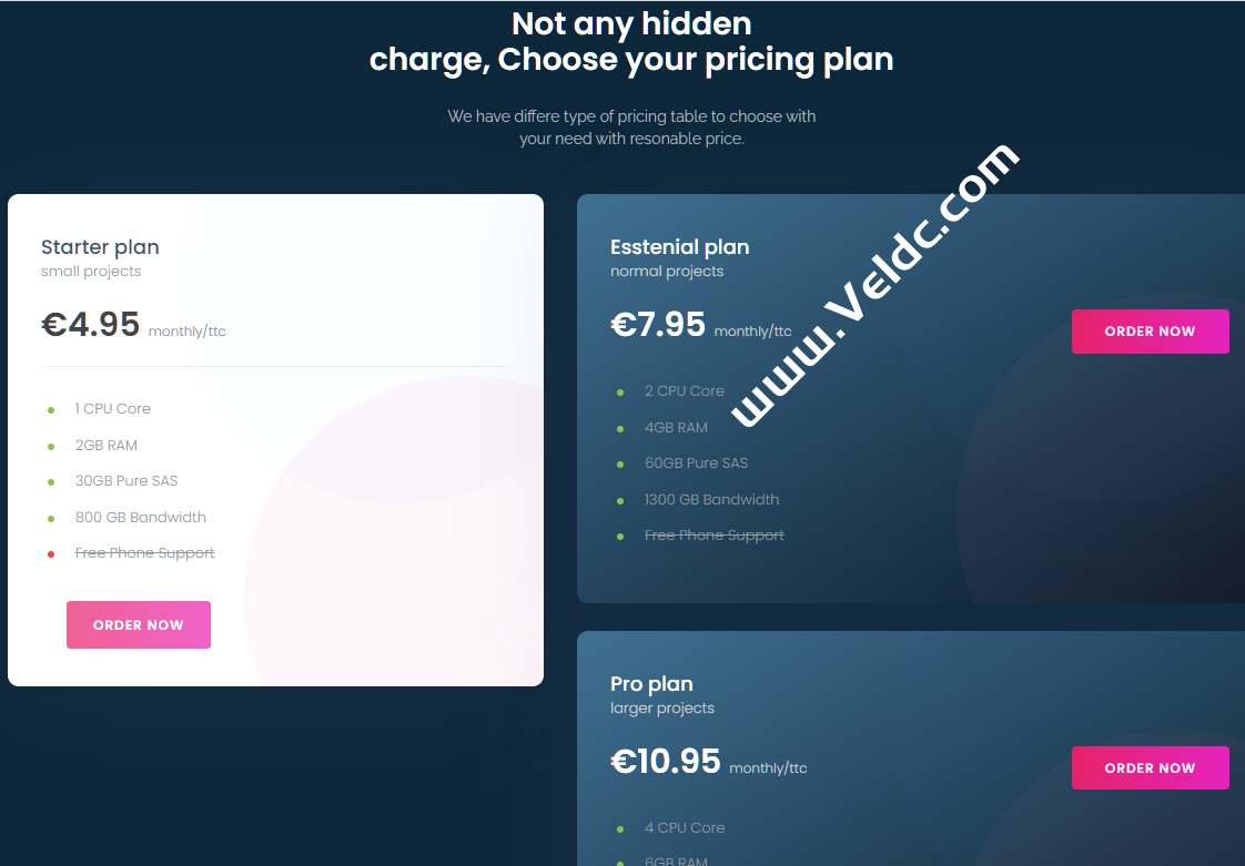 Usercloud：香港BGP国际线路VPS，1核2GB内存30GB SAS/1Gbps@1 TB，月付$5.36起-国外主机测评