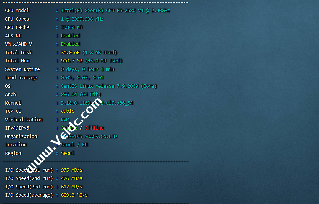 莱卡云：韩国原生IP(CN2优化线路) VPS测评分享-国外主机测评
