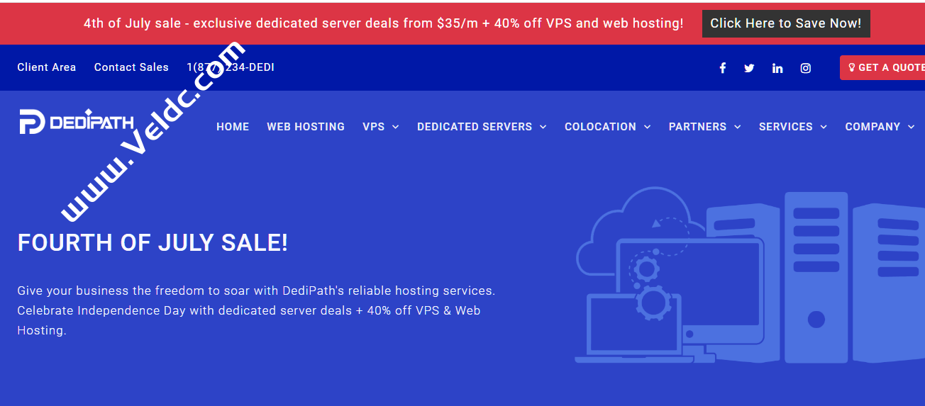 DediPath：美国服务器促销，可选纽约/西雅图/丹佛，月付35美元起，全场VPS优惠，多机房可选，年付$12起-国外主机测评