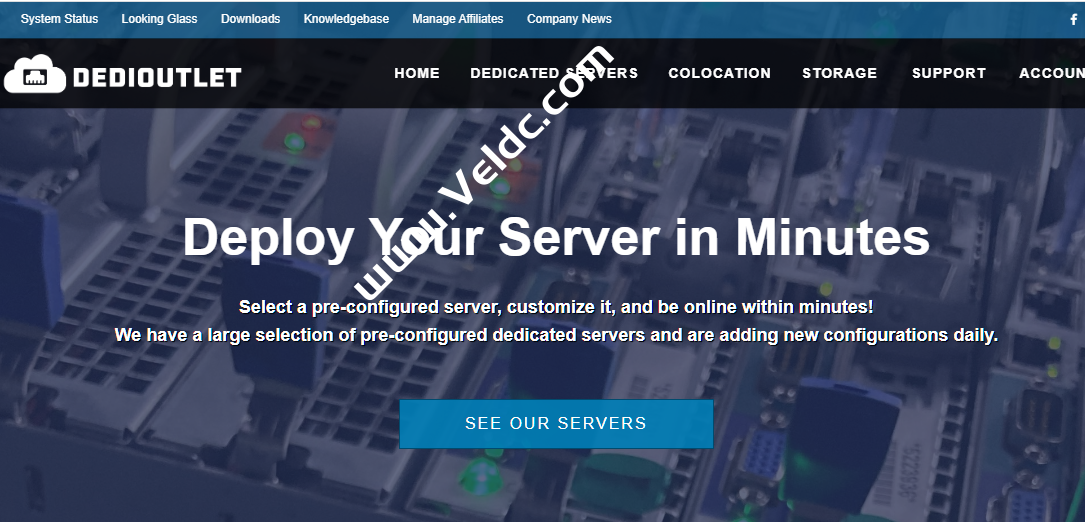 DediOutlet：美国服务器促销，可选凤凰城/堪萨斯城机房，双E5-2640v2/64GB内存/1Gbps端口月流量100TB，月付28美元起-国外主机测评