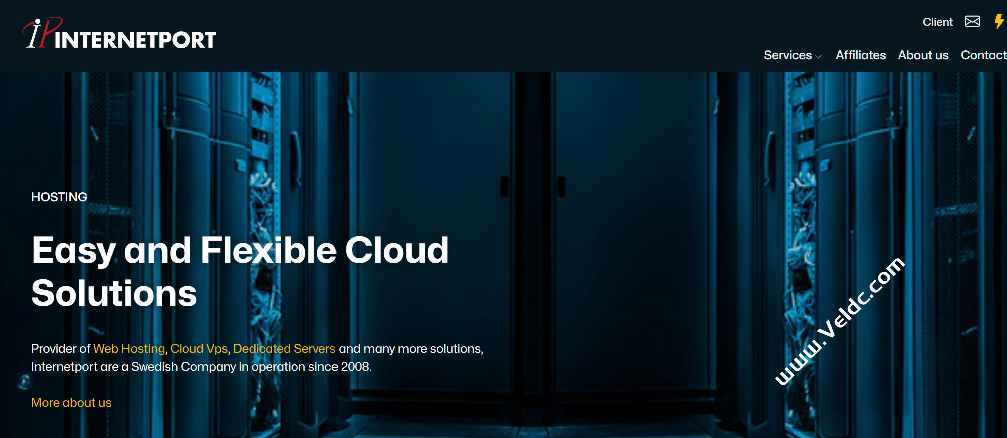 Internetport：瑞典VPS，DMCA版权，1核512M内存10GB SSD，1Gbps@5T，月付€2 起-国外主机测评