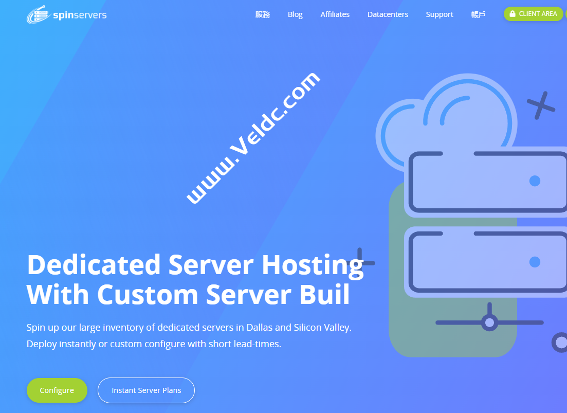 SpinServers：美国服务器促销，可选圣何塞/达拉斯机房，2*E5-2630Lv3/128GB/1.6TB NVMe/1Gbps不限流量，月付$79起-国外主机测评