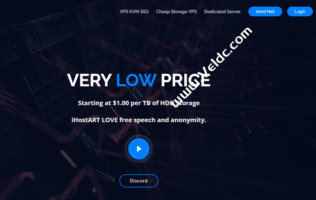 iHostART：罗马尼亚大硬盘VPS，无视DMCA抗投诉，1核1.5G/4.5TB HDD，月付$60起-国外主机测评