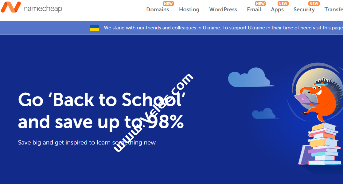 Namecheap：‘Back to School’重返学校优惠促销，域名高达98%折扣 /.store域名低至$0.98/年-国外主机测评