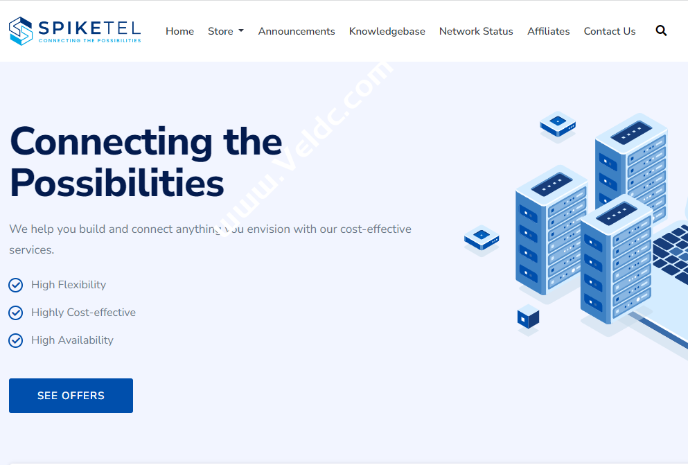 SpikeTel：香港高速VPS七折优惠，1 核 AMD EPYC 7402P/1 GB DDR4/20 GB SSD RAID10/100 Mbps@1TB流量，月付$2.45起-国外主机测评