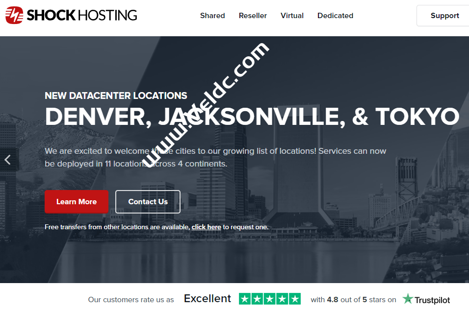 ShockHosting：国外便宜VPS，可选美国/欧洲/澳大利亚/日本、新加坡等11个机房，1核2GB内存30GB SSD，1Gbps@2TB，月付$4.99起-国外主机测评