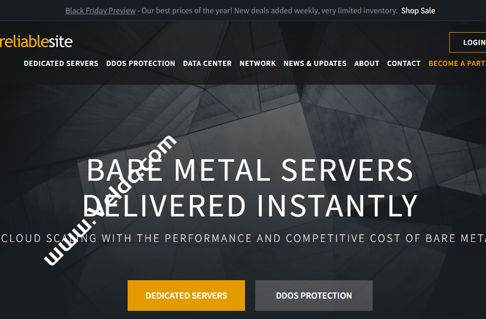 ReliableSite：黑五预热，美国服务器促销，可选纽约/迈阿密机房，E3-1240v5/64GB/512GSSD+2THDD/1Gbps@不限流量，月付$45-国外主机测评