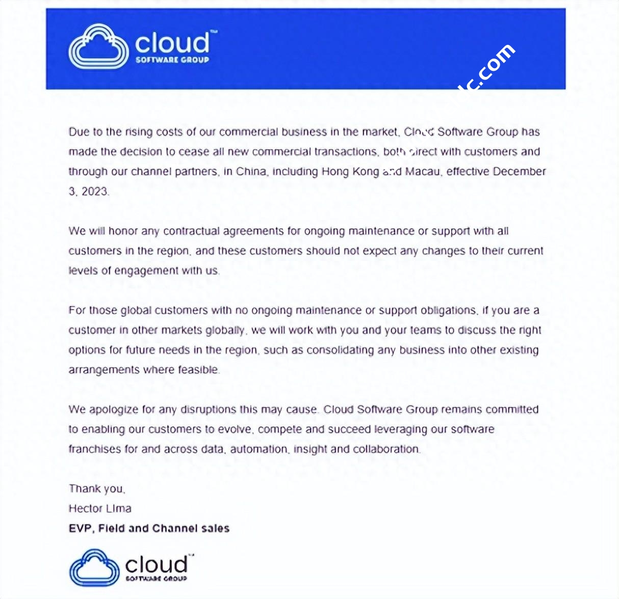 网传科技巨头思杰退出中国，官方辟谣？-国外主机测评