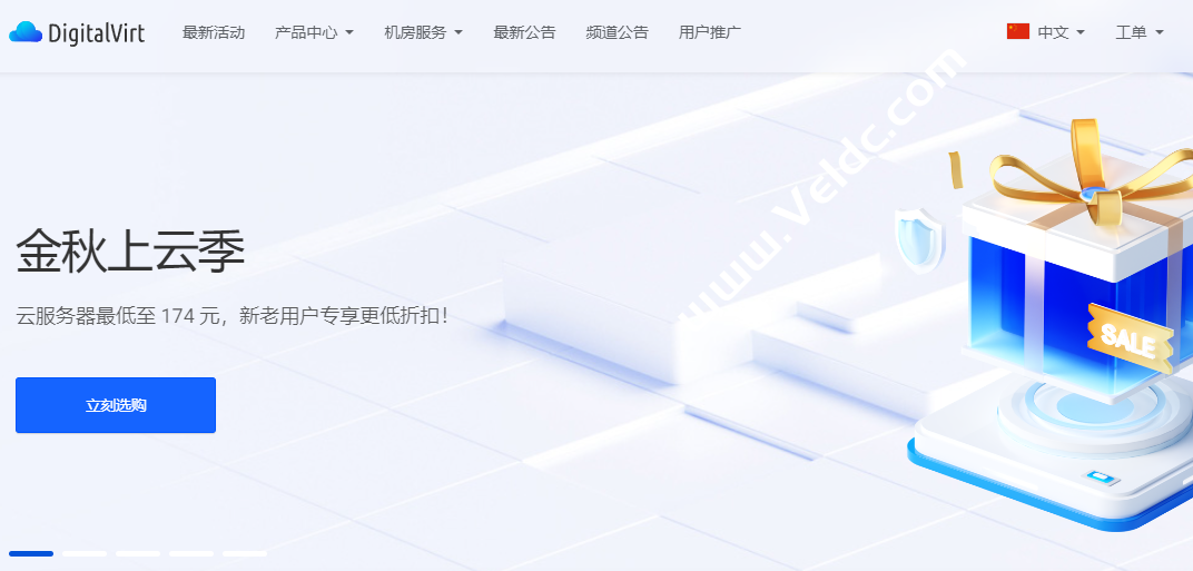 DigitalVirt：#年终优惠#，国外VPS限量5折，洛杉矶 4837Z1-1C1G 年付145元起，另可选美西4837/9929/CMIN2等-国外主机测评