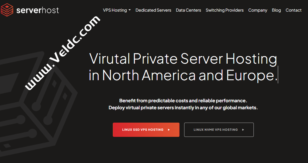 ServerHost：春季促销特价VPS，1核3GB内存30GB SSD，1Gbps带宽不限流量，可选美国/欧洲7大机房，年付$22起-国外主机测评