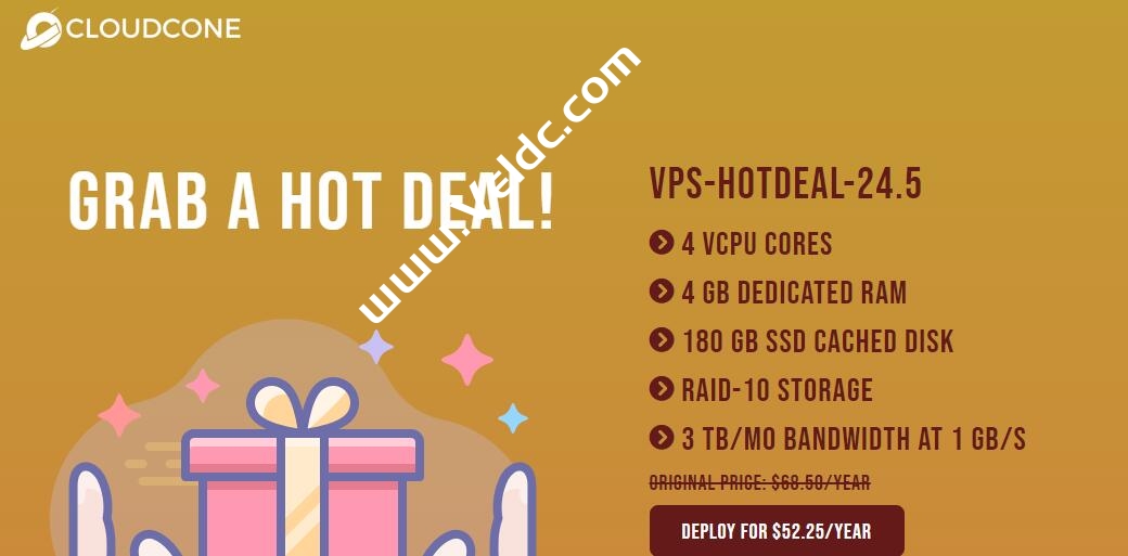 CloudCone：美国洛杉矶VPS月付1.8美元起，SC2云服务器月付1.65美元起，超便宜年付VPS $17起-国外主机测评