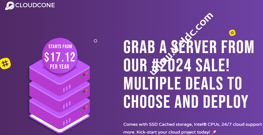 CloudCone：美国VPS，2核/1G/55G/1Gbps@2T月流量，年付$17.12起，Scalable Cloud 云服务器月付$1.65起-国外主机测评