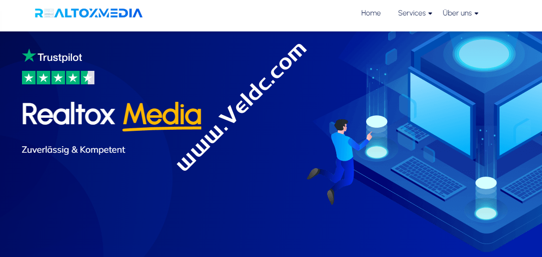 Realtox Media：德国VPS/大硬盘存储VPS促销，1核1GB内存/25GB SSD，1Gbps@2TB/Voxility DDOS 保护，月付€1，年付€8起-国外主机测评