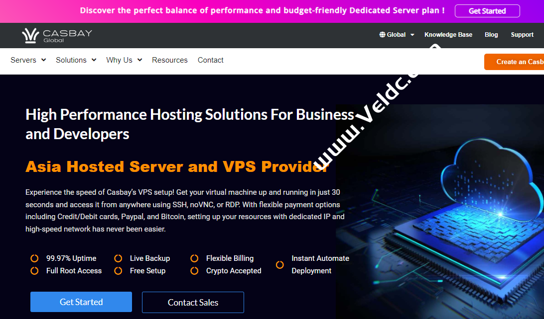 Casbay: 马来西亚原生IP/11美元/月/1核/2GB内存/20GB空间/不限流量/100Mbps端口-国外主机测评