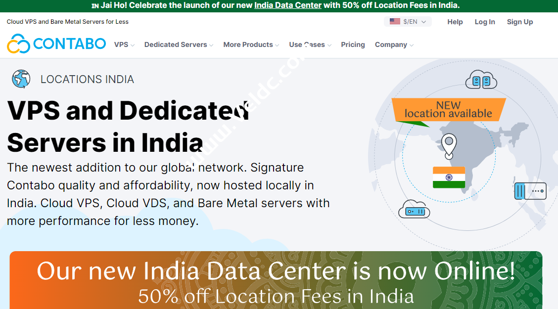 Contabo：国外高配VPS，4核AMD EPYC/6GB/400GB SSD/200Mbps@不限流量，月付$5.5起，可选德国/美国/日本/新加坡/澳大利亚/印度-国外主机测评