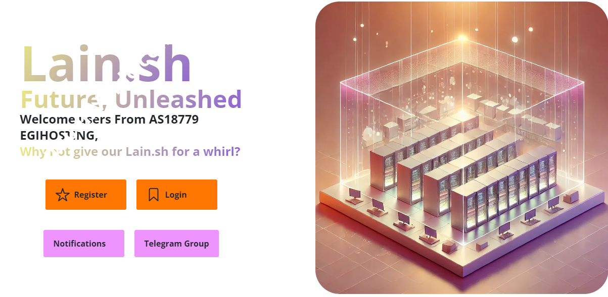 Lain.sh： 特价VPS促销，可选香港/日本/台湾/新加坡，1核1GB/10GB SSD，1Gbps@2TB，月付$1-国外主机测评