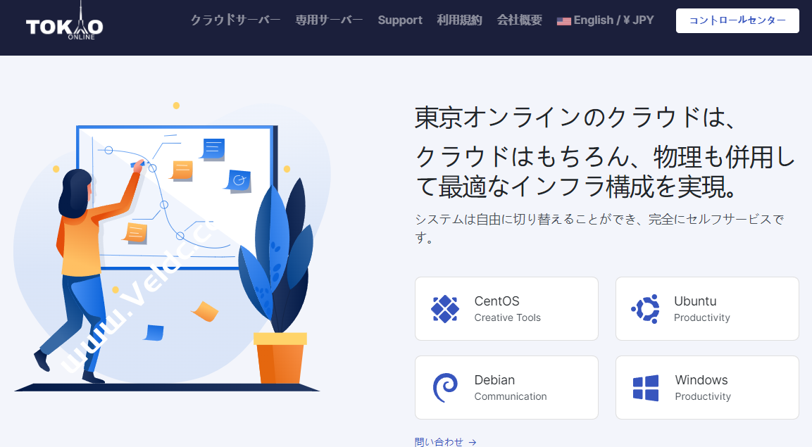 Tokyonline：日本东京VPS，可选Equnix TY8/So-Net/KDDI线路，100-1000Mbps带宽，月付49元起-国外主机测评