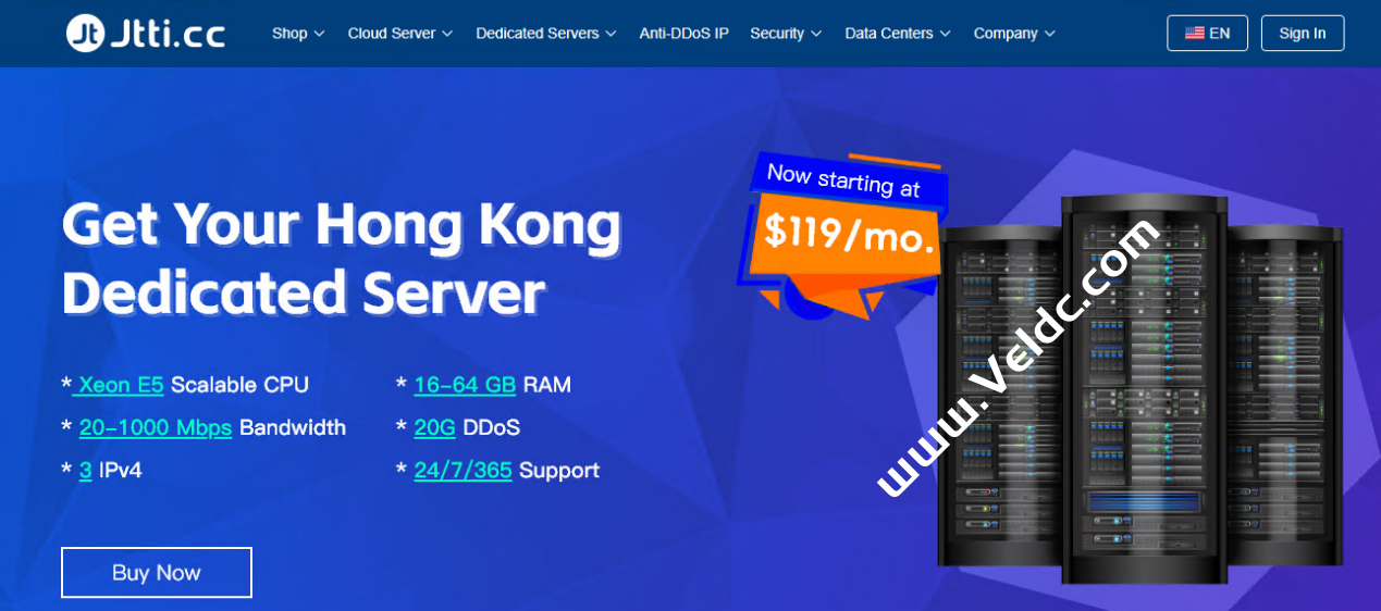 Jtti九月活动，香港大带宽服务器起价$119/月，美国洛杉矶服务器低至$96/月-国外主机测评