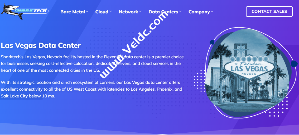 Sharktech：拉斯维加斯10Gbps 不限流量裸机服务器，双Xeon E5-2695V4/256GB内存/2TB NVMe存储，免费60Gbps高防，月付$349-国外主机测评