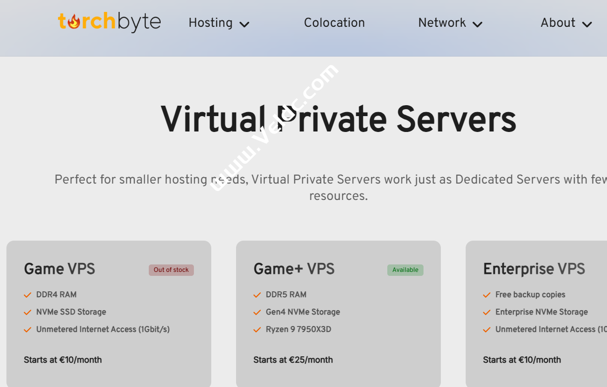 Torchbyte：#黑五#罗马尼亚VPS年付7折，1核AMD Ryzen9/2 GB/50GBNVMe/1Gbps@15TB，免费DDoS防御，年付$18.48-国外主机测评