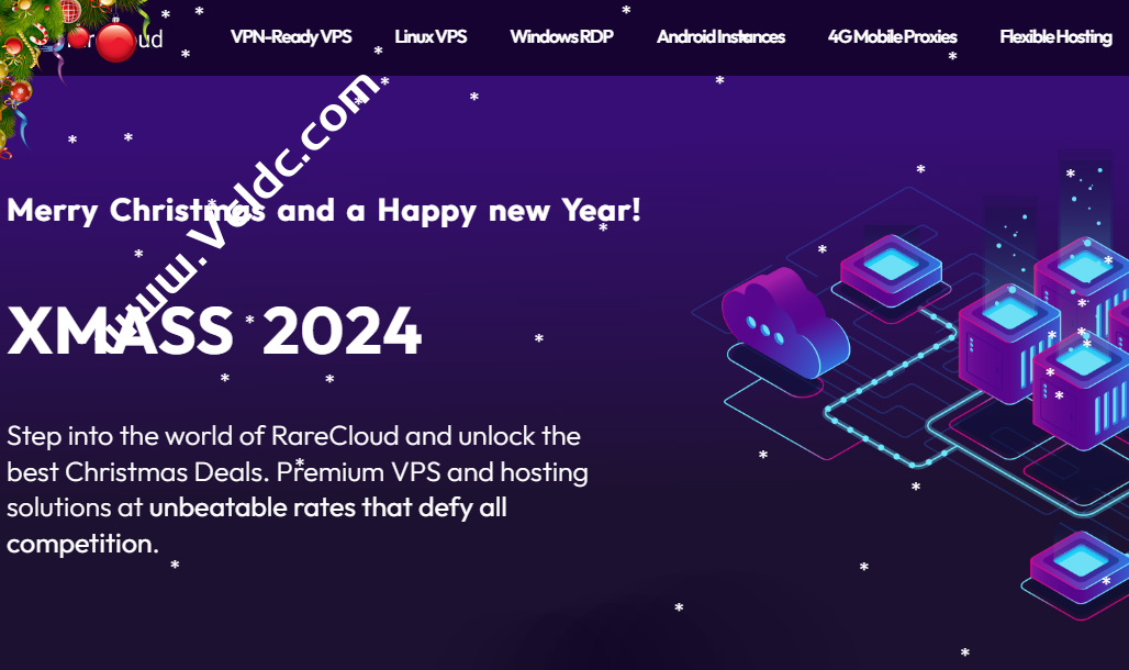Rarecloud：国外便宜VPS，年付€10.9起，常规VPS五折，月付€3.77，可选美国硅谷/凤凰城/达拉斯/荷兰/德国/罗马尼亚-国外主机测评