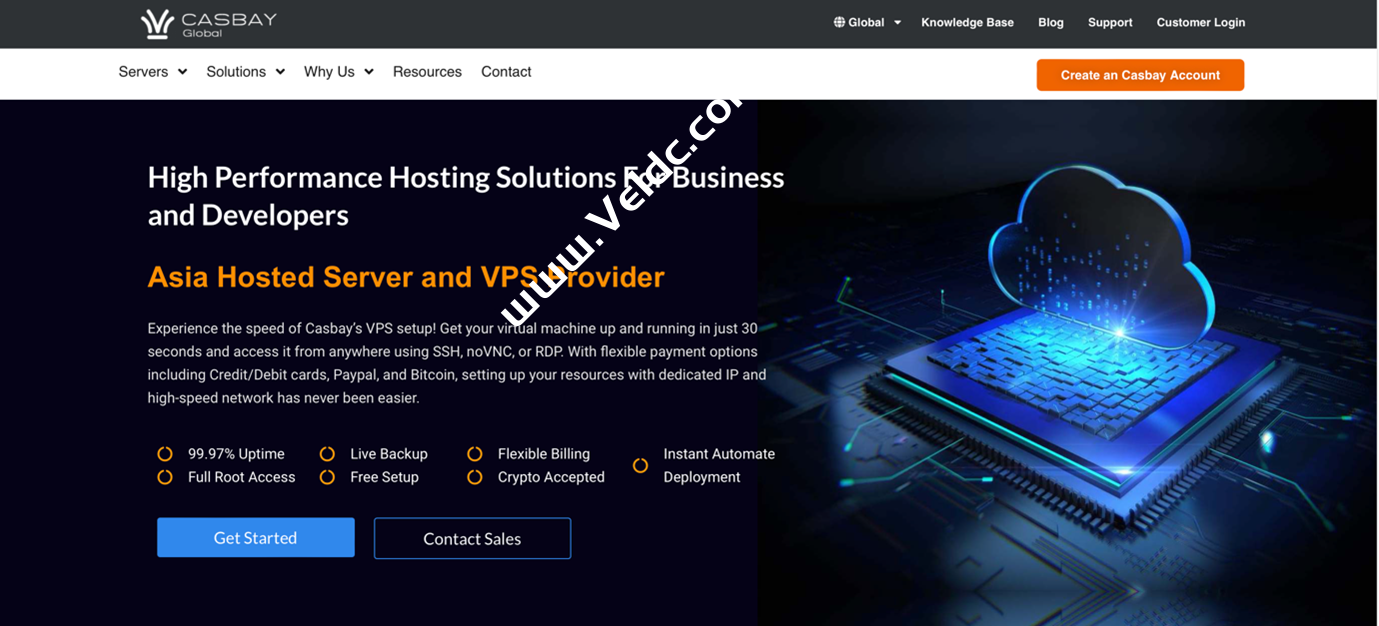 Casbay：马来西亚独服，12核/24线程处理器/128GB内存，4x 400GB SSD，100M带宽@不限流量，月付$185-国外主机测评