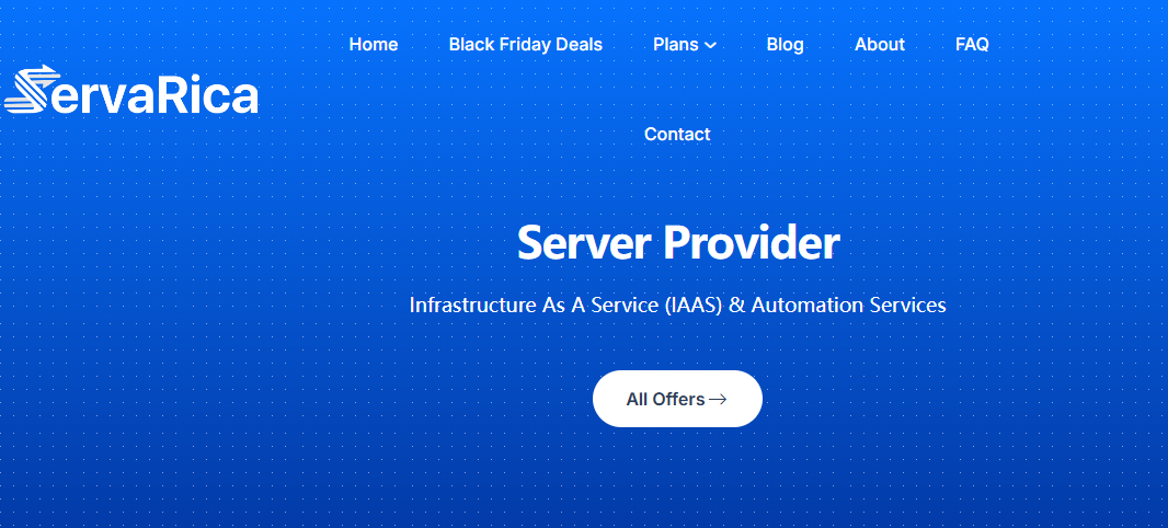 Servarica：#黑五&网一#加拿大VPS，2核8GB/250GB NVMe，10Gbps@8TB，月付$5起，1TB大硬盘VPS年付$29起-国外主机测评