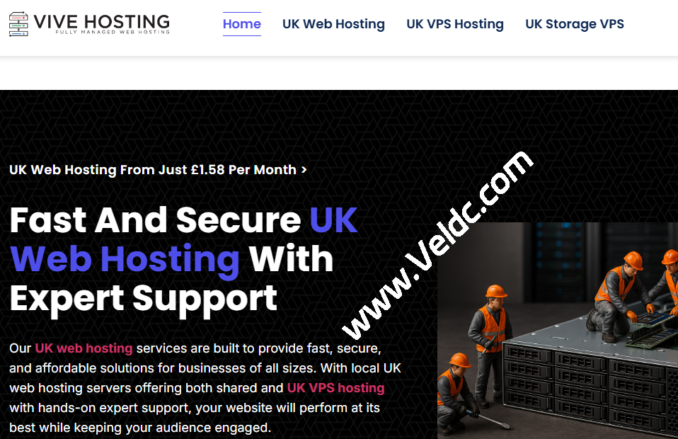 Vive Hosting：英国VPS促销，2核4GB/25GB SSD，1Gbps@5TB，年付£15起-国外主机测评