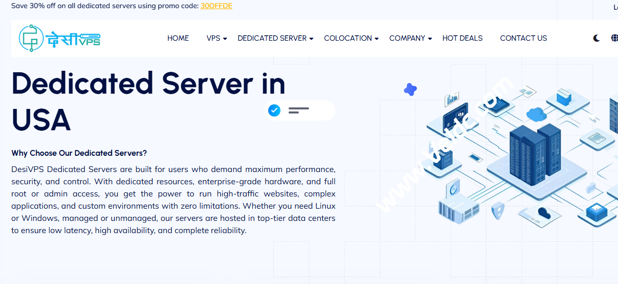 DesiVPS：圣何塞独立服务器限时八折促销，Intel 1270v3/32GB/500GB SSD/5个IP，1Gbps@30TB，月付$40起-国外主机测评