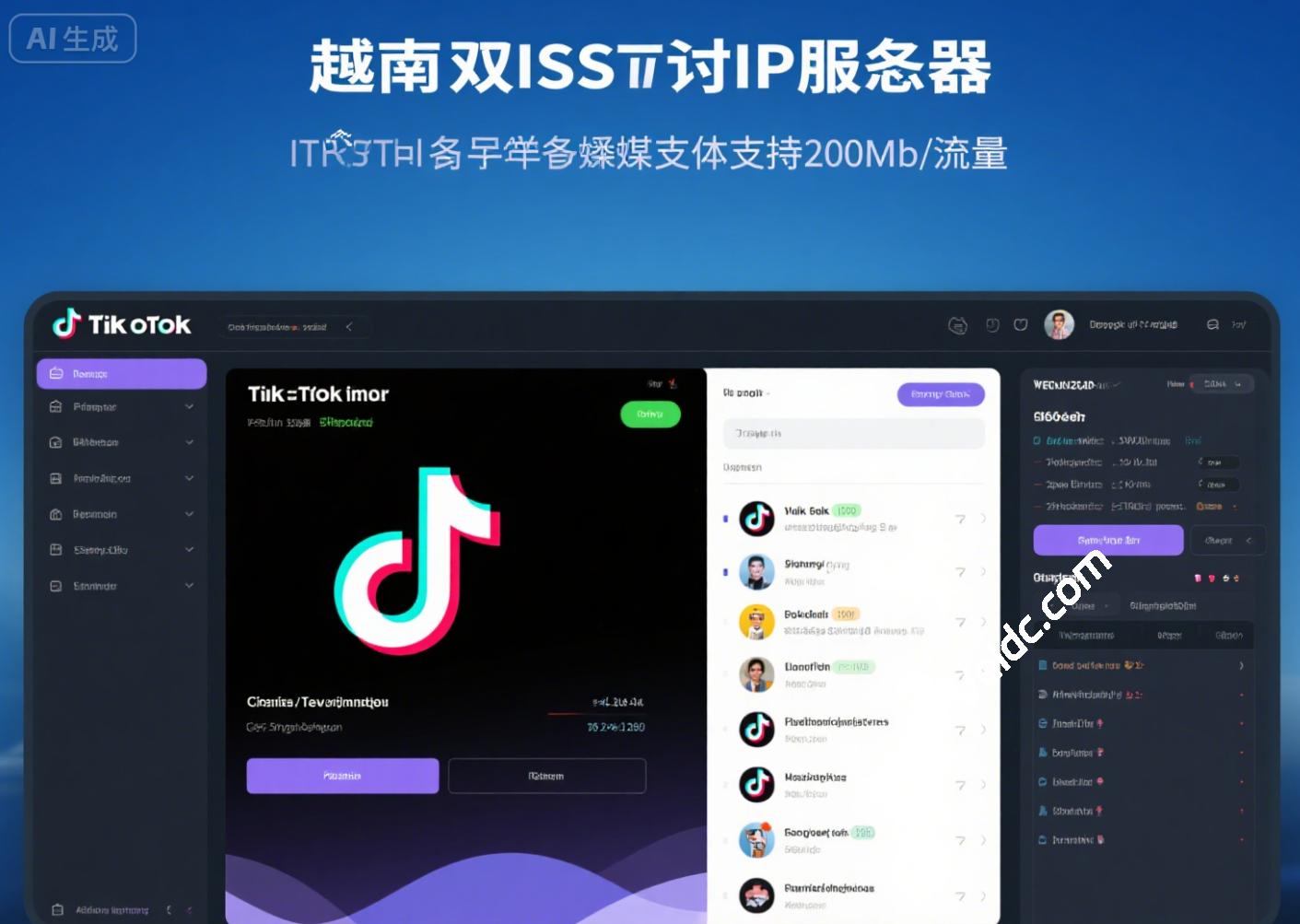 Tothost：越南双isp原生IP服务器，Tiktok等多种流媒体支持，200Mbps不限流量-国外主机测评