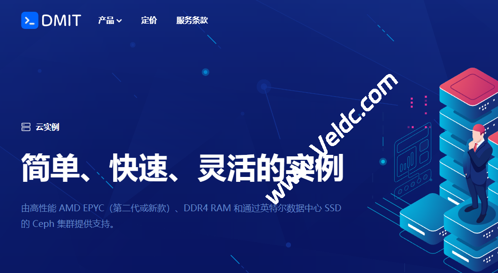 DMIT：美国高速VPS，1~10Gbps大带宽，年付$36.9起，可选国际/CMIN2/CN2 GIA优化线路-国外主机测评