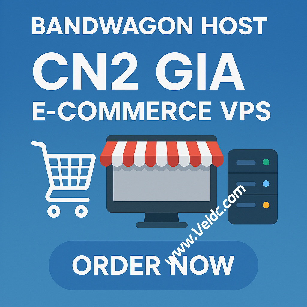 搬瓦工CN2 GIA 电子商务VPS介绍，高质量、低延迟、适合跨境电商或外贸建站的 VPS，季付$49.99起-国外主机测评