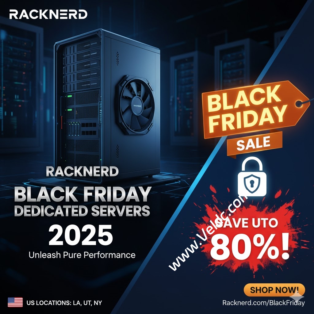 RackNerd：#黑五#美国独立服务器大促开启，E3-1230v2/16GB/500GB SSD，1Gbps@30TB，月付$49起，站群服务器月付$135起，可选纽约/犹他州/洛杉矶等机房-国外主机测评