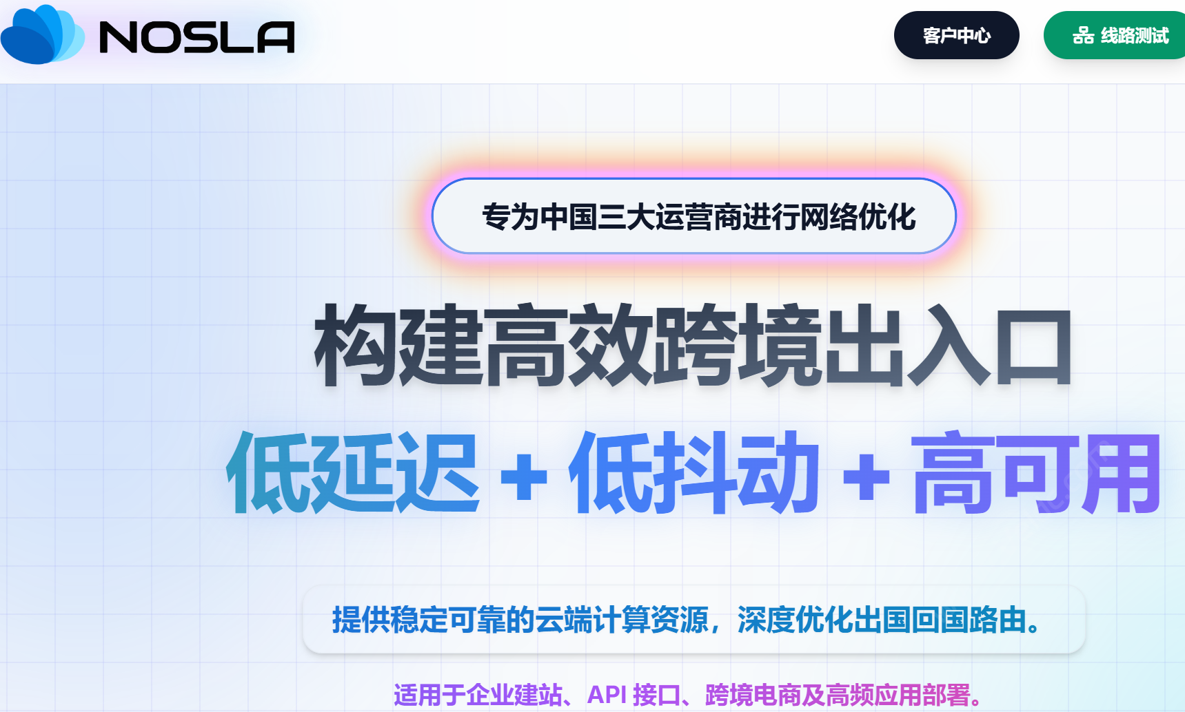 noslacloud：七仲夏特别促销，可选香港/洛杉矶/法兰克福等大陆特别优化线路VPS，月付169元起-国外主机测评